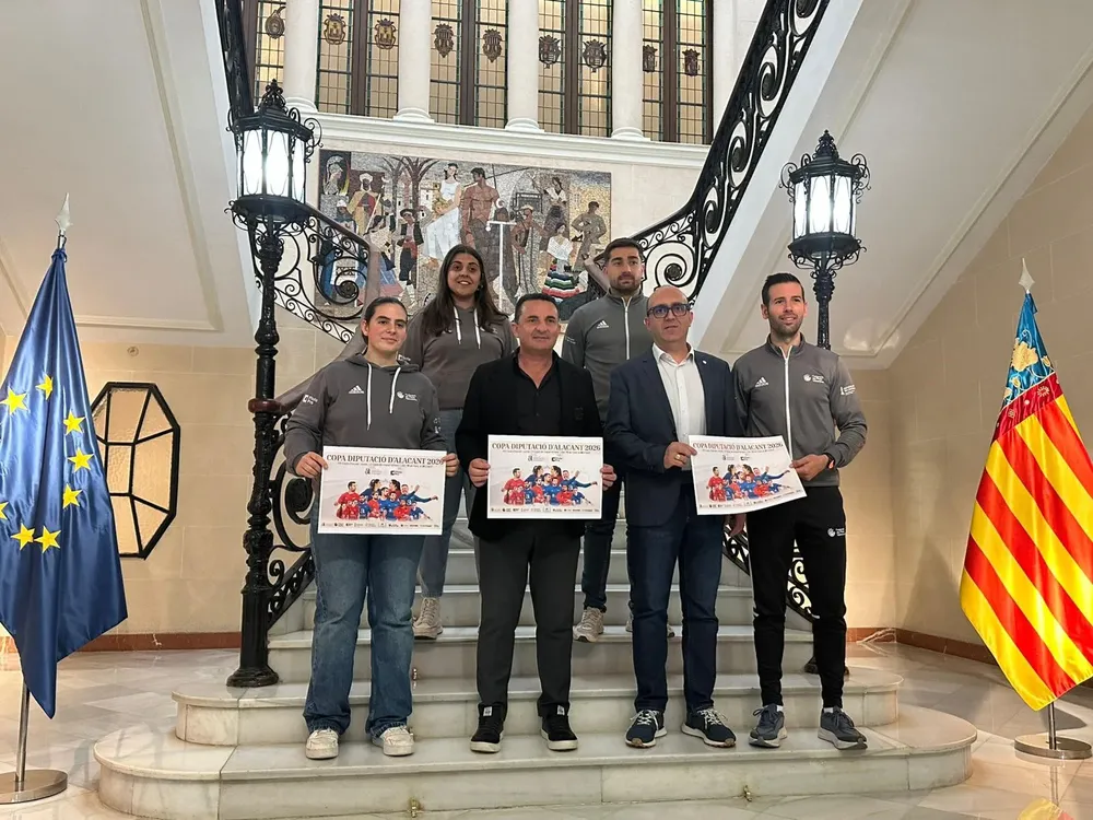 PRESENTACION COPA DIPUTACION DE ALICANTE PELOTA VALENCIANA 2026
