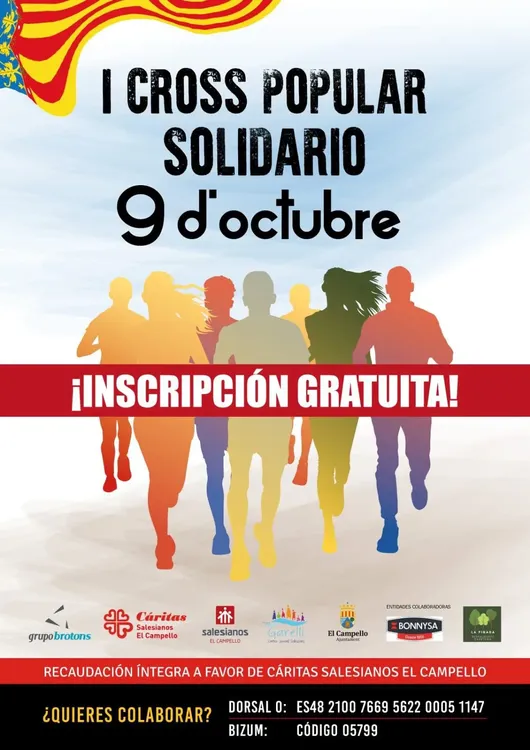CROSS SOLIDARIO CARITAS CAMPELLO 2025 CARTEL