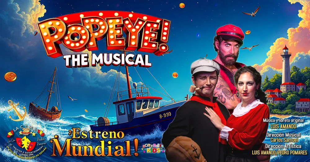 POPEYE EL MUSICAL ESTRENO 2024