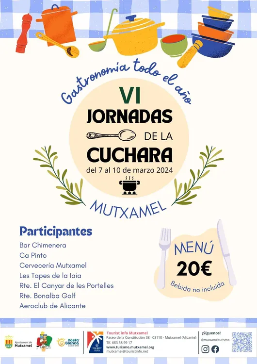 VI JORNADAS DE LA CUCHARA MUTXAMEL 2024