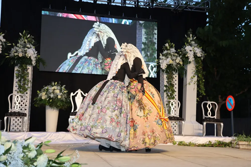 PROCLAMACION BELLEZAS Y DAMAS HOGUERAS SANT JOAN 2024 BELLEZAS ADULTAS 2023 DESPEDIDA EMOCIONADAS