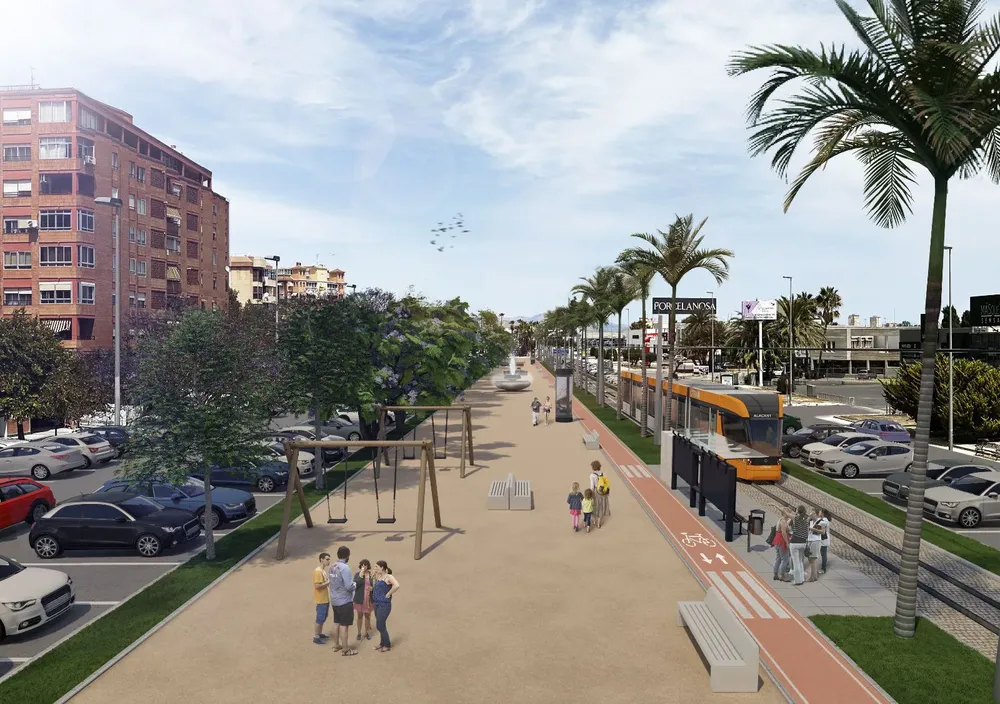 EL PSOE PROPONE LA TRANSFORMACION DE LA AVENIDA MIGUEL HERNANDEZ INCLUYENDO EL TRAM