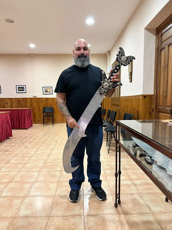 ESPADA FIESTAS MOROS Y CRISTIANOS CAMPELLO 2025