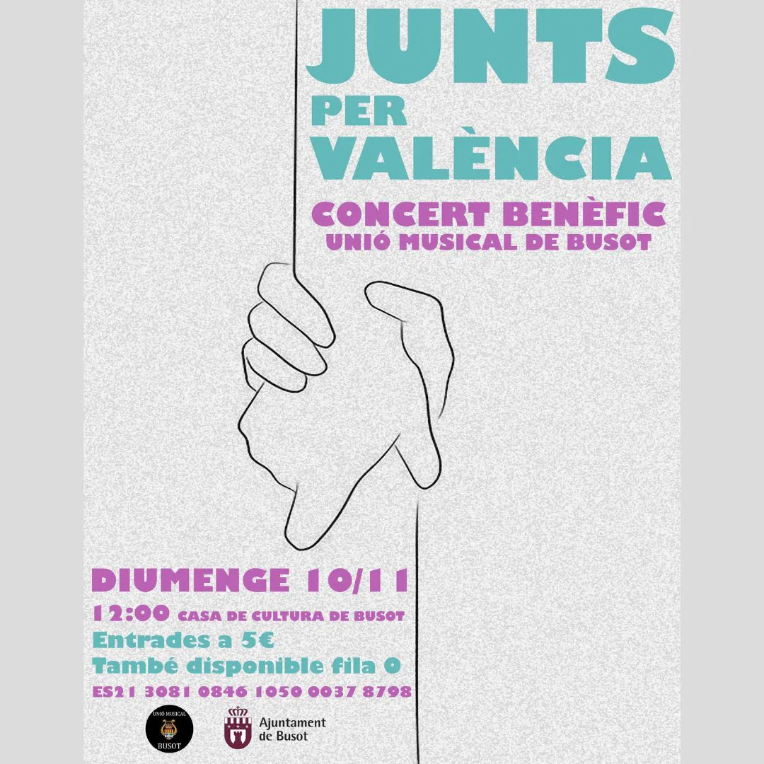 CONCIERTO BENEFICO DANA BUSOT 2024