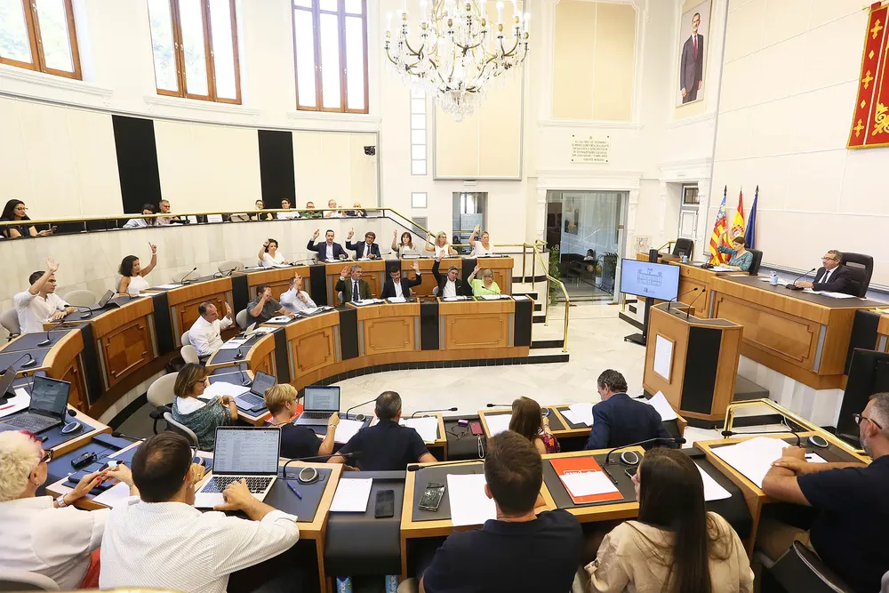 PLENO DIPUTACION ALICANTE 2024 DAVID ARACIL