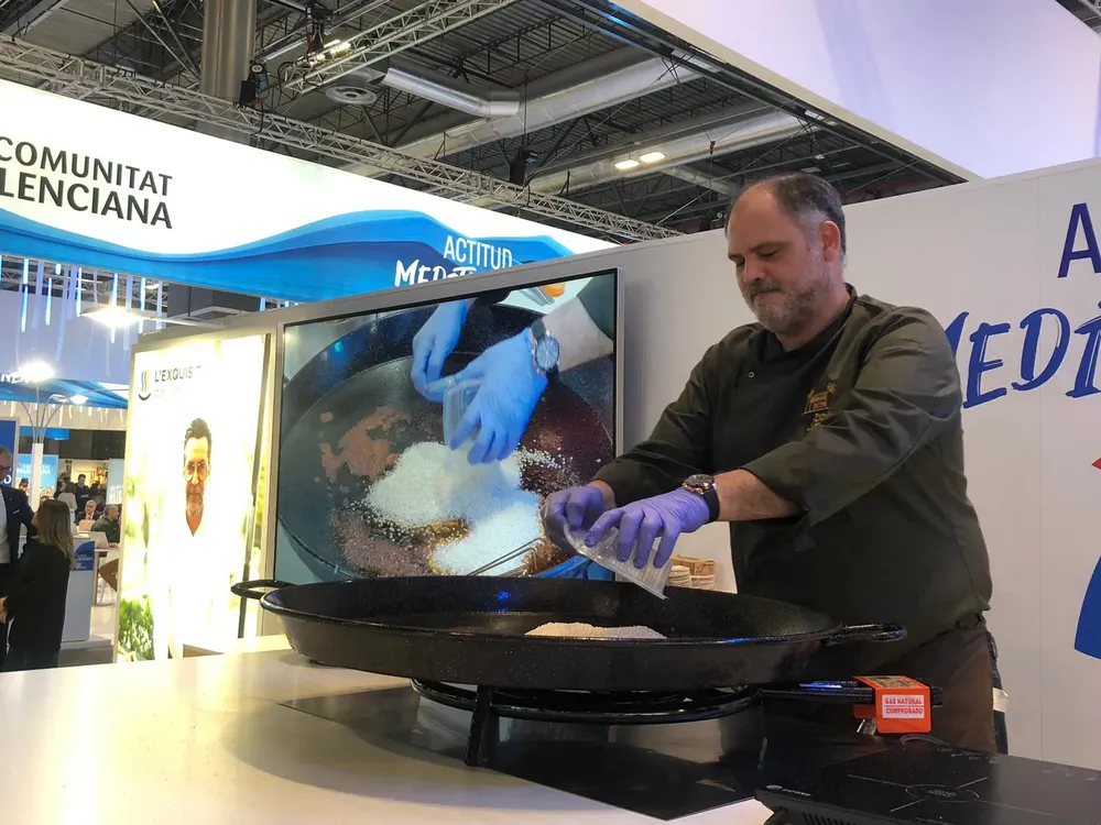 Sant Joan en Fitur 2024 SHOWCOOKING SANTA LUCIA