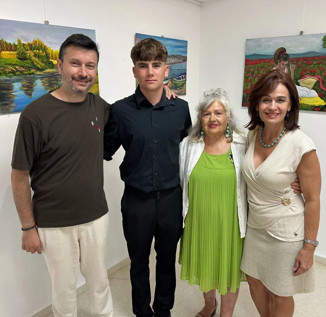 INAUGURACION EXPOSICION BERTA DE VICENTE SANT JOAN 2026 DAVID ARACIL Y CHARO TOMAS