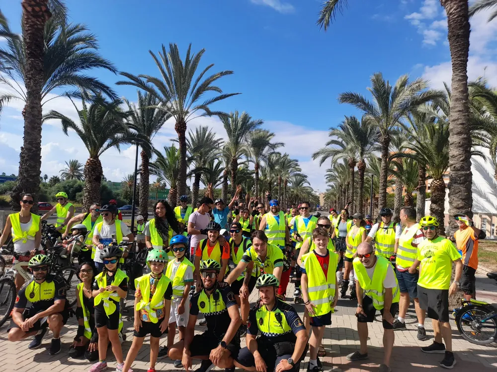 CICLOVIA LITORAL CICLISTAS ALICANTE 2026
