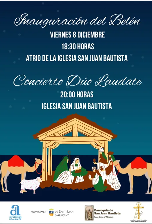 CARTEL INAUGURACION BELEN SAN JUAN 2023