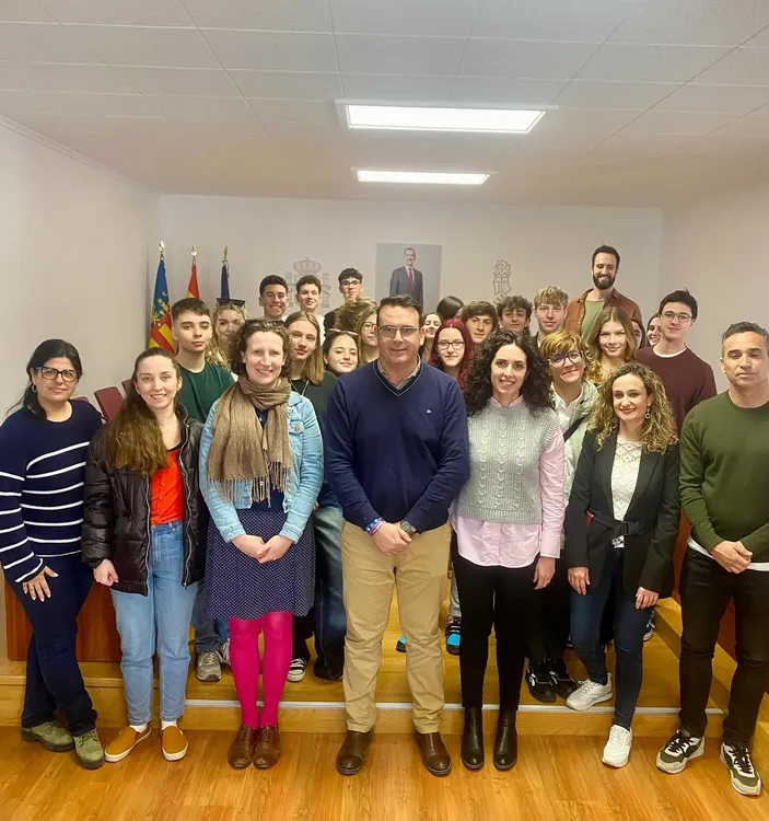 Intercambio de estudiantes de Erasmus de la República Checa con el IES mutxamel  rafael garcia alcalde 2024