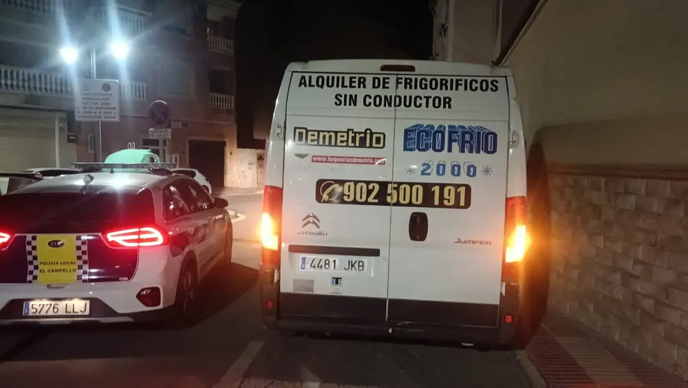 FURGONETA ROBADA ALICANTE