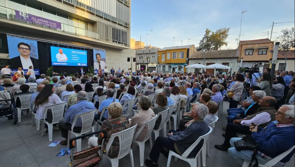 PRESENTACION CANDIDATURA 2023 PP SAN VICENTE DEL RASPEIG CON PACHI PASCUAL COMO CANDIDATO
