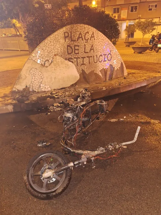 MOTO CALCINADA PLAZA CONSTITUCION SAN JUAN 2025