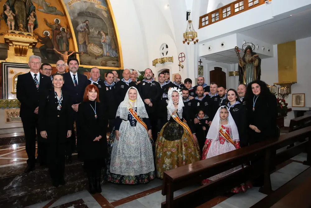 FIESTAS DEL PORRATE DE SAN ANTON 2024 ALCALDE LUIS BARCALA CONCEJALES COMISION