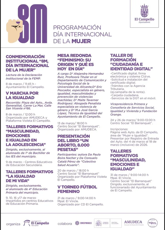 CARTEL 8M CAMPELLO 2026