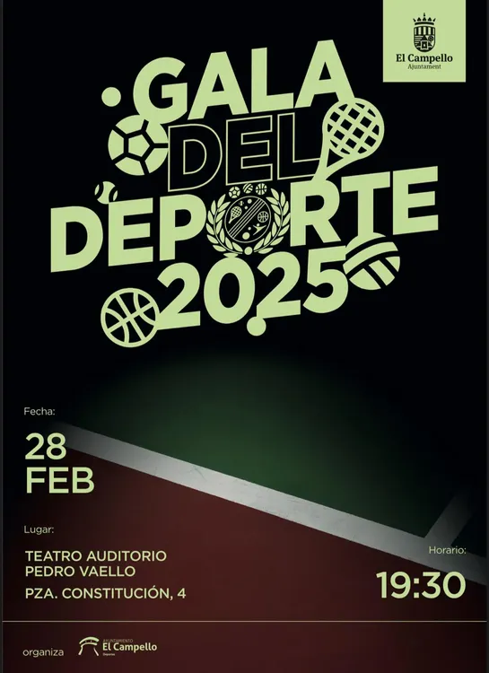 Cartel gala deporte