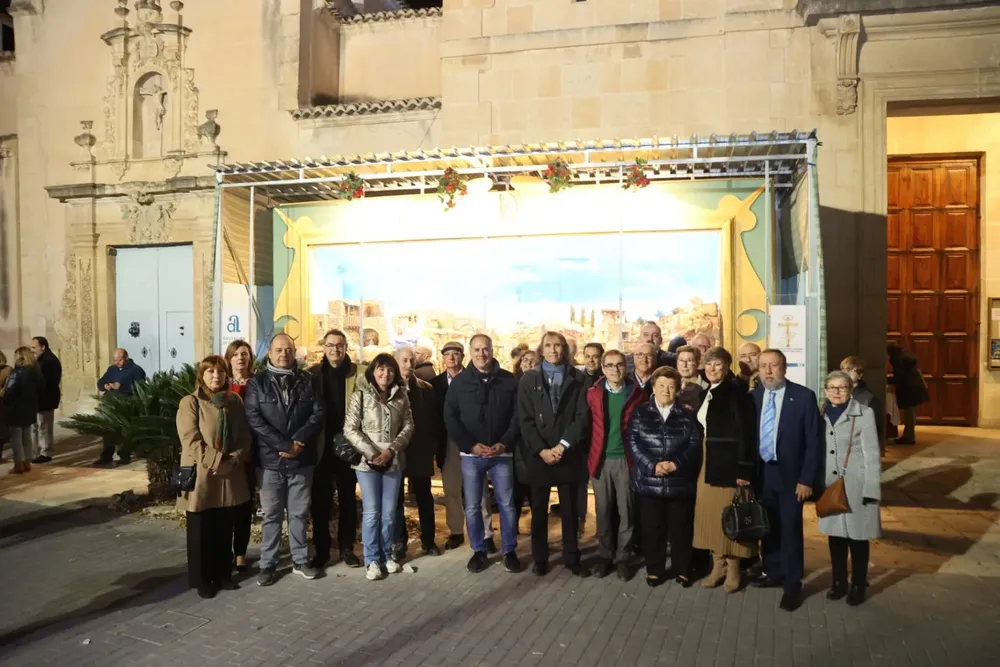 INAUGURACION BELEN PARROQUIA DE SAN JUAN 2023