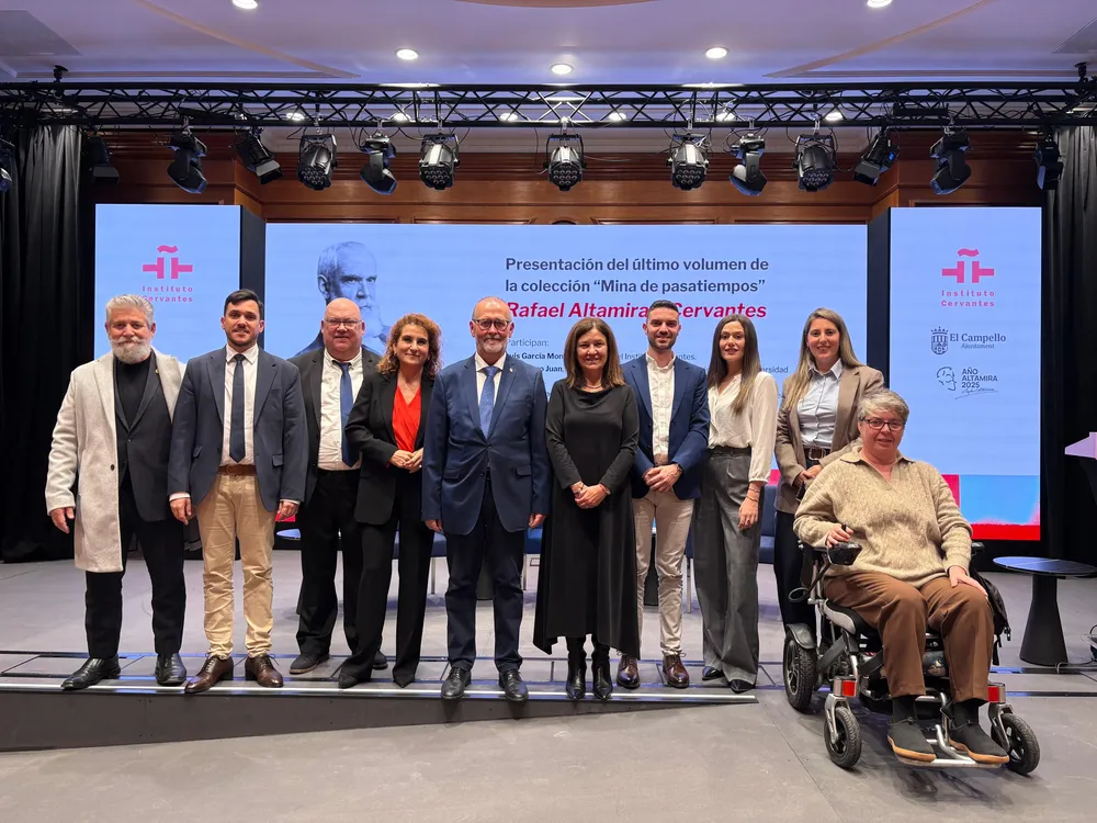 Eva Valero e Ignacio Ramos Rafael Altamira desgranan en un libro cómo Rafael Altamira legó una ingente colección de textos cervantinos a modo de homenaje al autor de “El Quijote” 2026