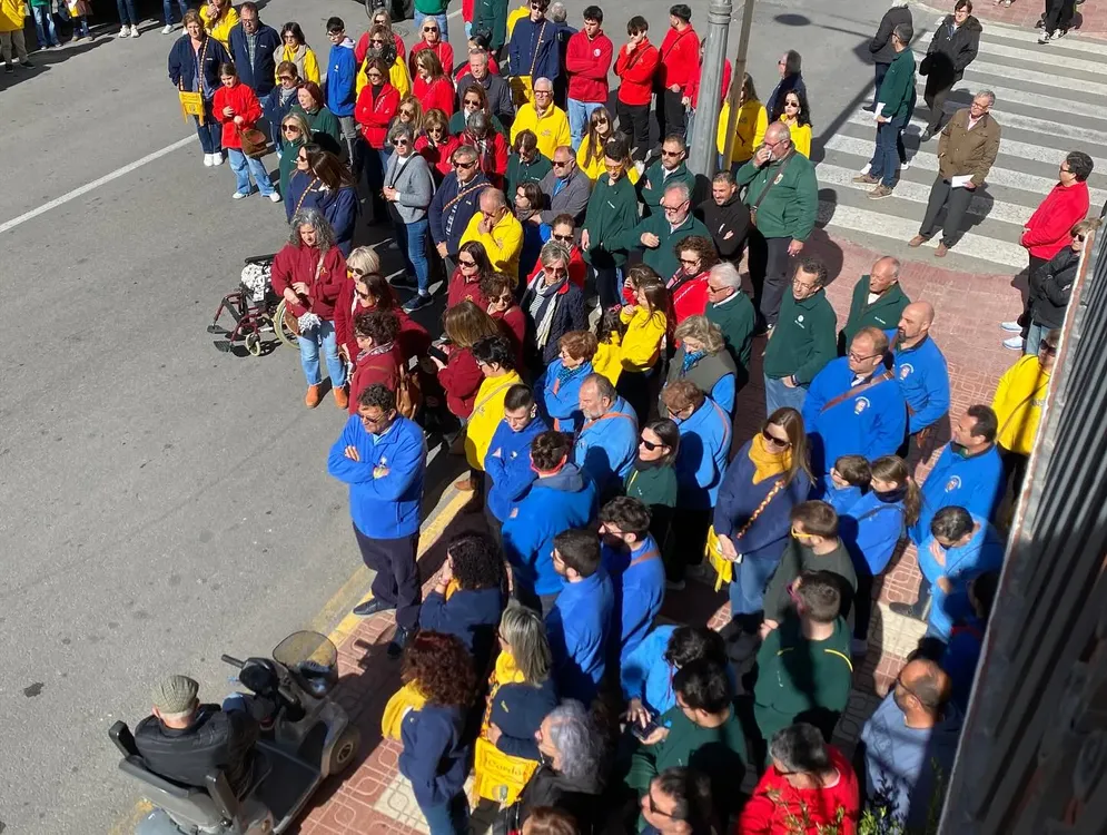MINUTO DE SILENCIO MUTXAMEL INCENDIO VALENCIA 2024 FOTO 3