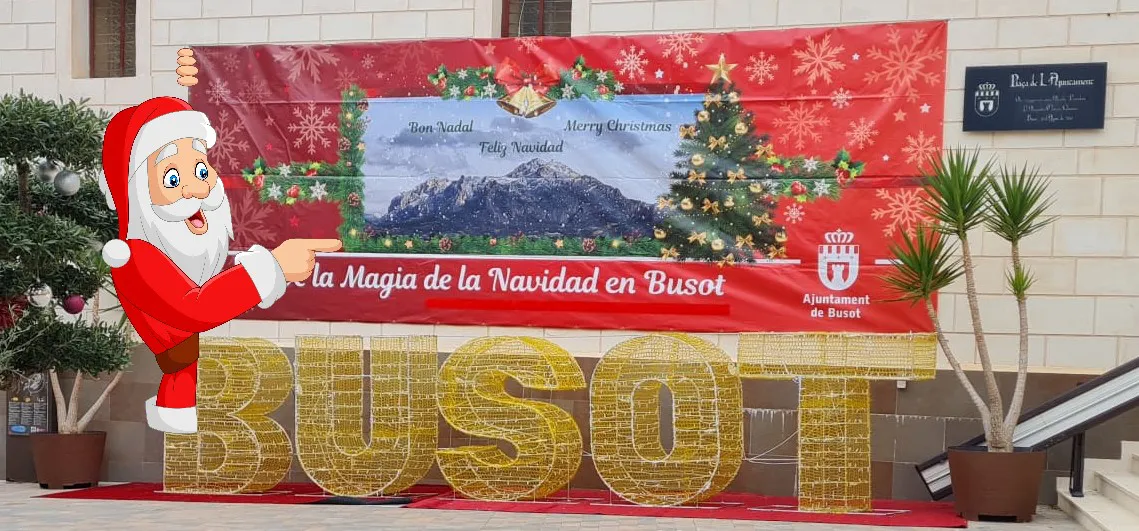 PAPA NOEL EN BUSOT 2021