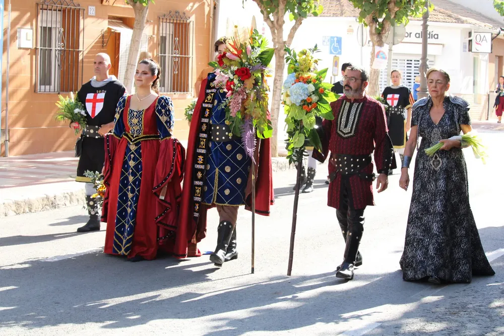 OFRENDA DE FLORES CAMPELLO FIESTAS MOROS Y CRISTIANOS 2025