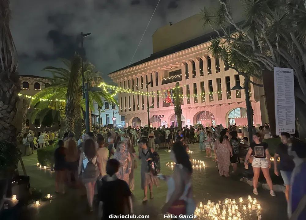 NOCHE EN VELA 2023 PLAZA DE ESPAÑA