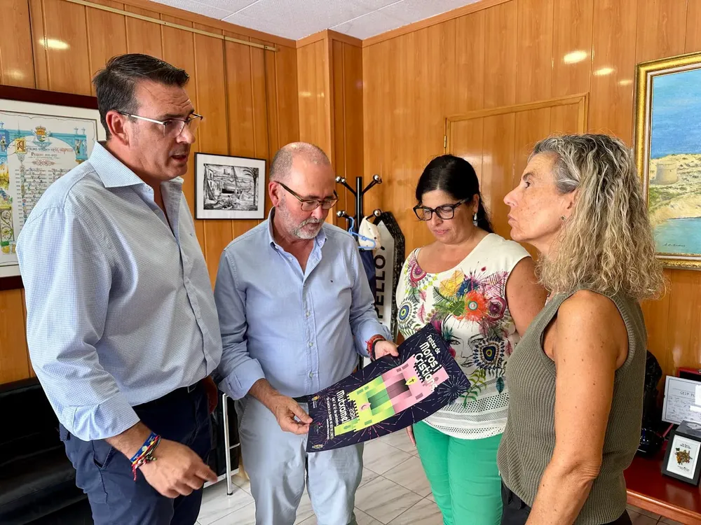 VISITA ALCALDE MUTXAMEL A CAMPELLO 2024