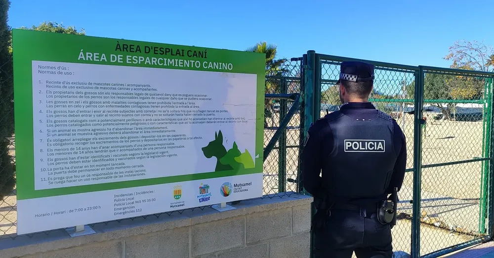 POLICIA LOCAL MUTXAMEL PERROS 2025