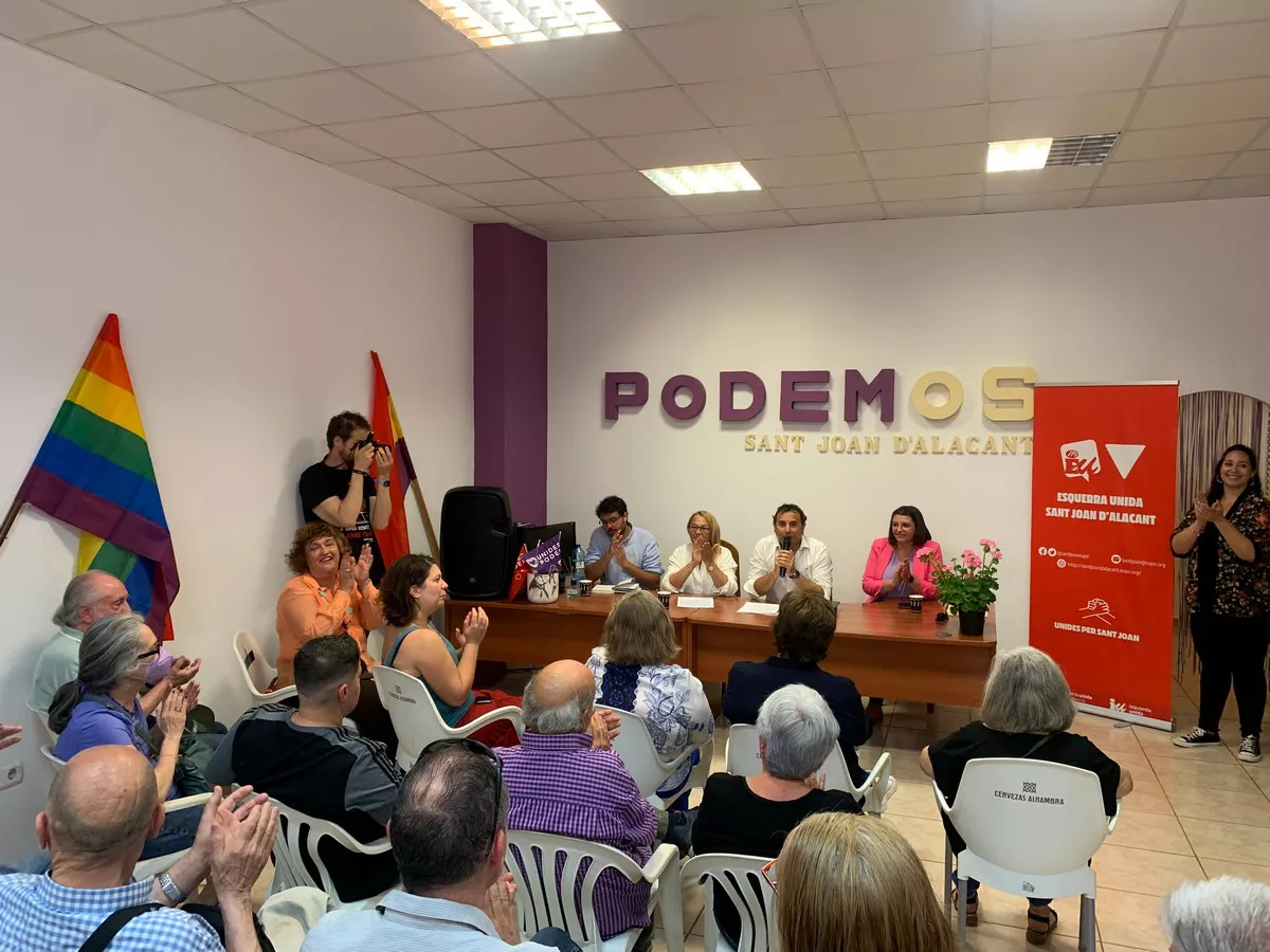 UNIDAS PODEMOS SANT JOAN ALICANTE CANDIDATURA ELECCIONES MUNICIPALES 2023 (2)
