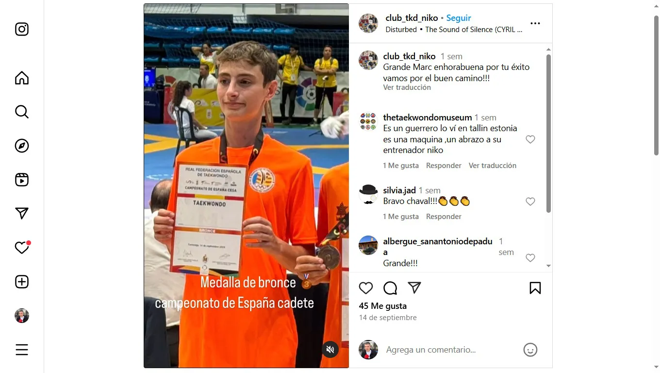 MARC PUIG BRONCE EN CAMPEONATO ESPAÑA TORREVIEJA 2024