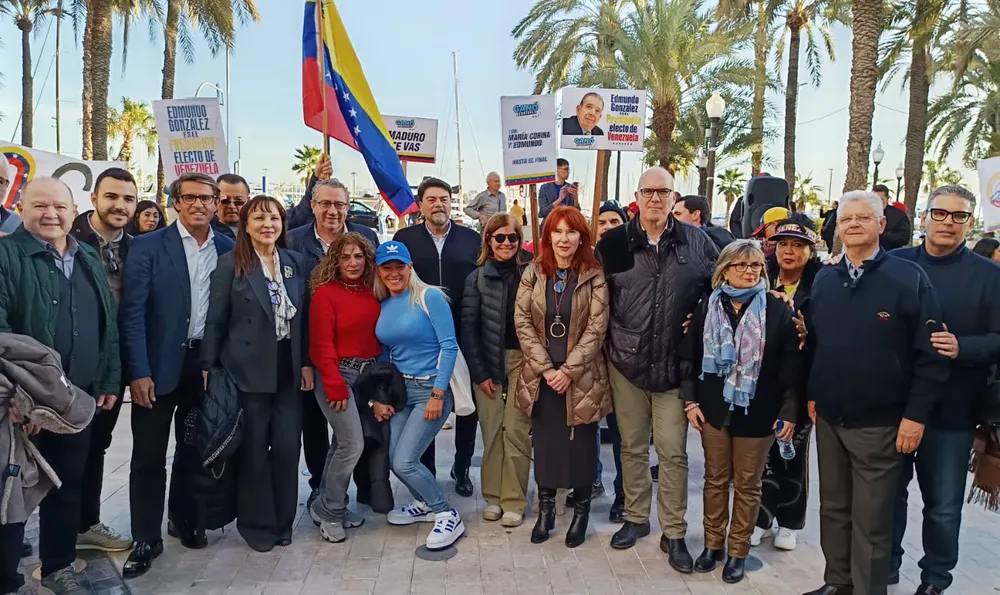 MANIFESTACION VENEZUELA LUIS BARCALA 2025