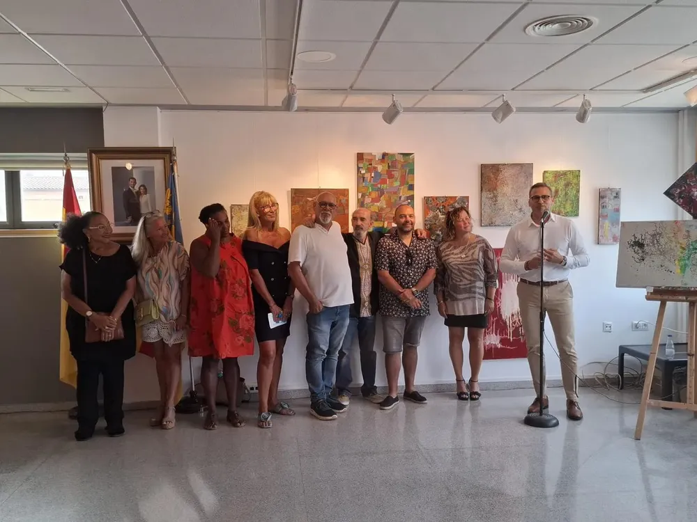 EXPO PINTORES LOCALES BUSOT 2025 FOTO 2
