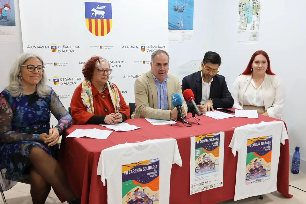 PRESENTACION CARRERA SOLIDARIA UMH 2024 SANT JOAN foto 1