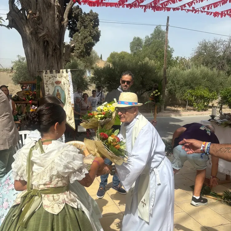 OFRENDA FLORES FIESTAS RAVALET MUTXAMEL 2025