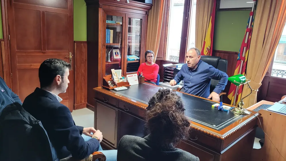 Castalla, Camp de Mirra, Beneixama y Onil reunion diputacion david aracil con alcaldes 2024 foto 2