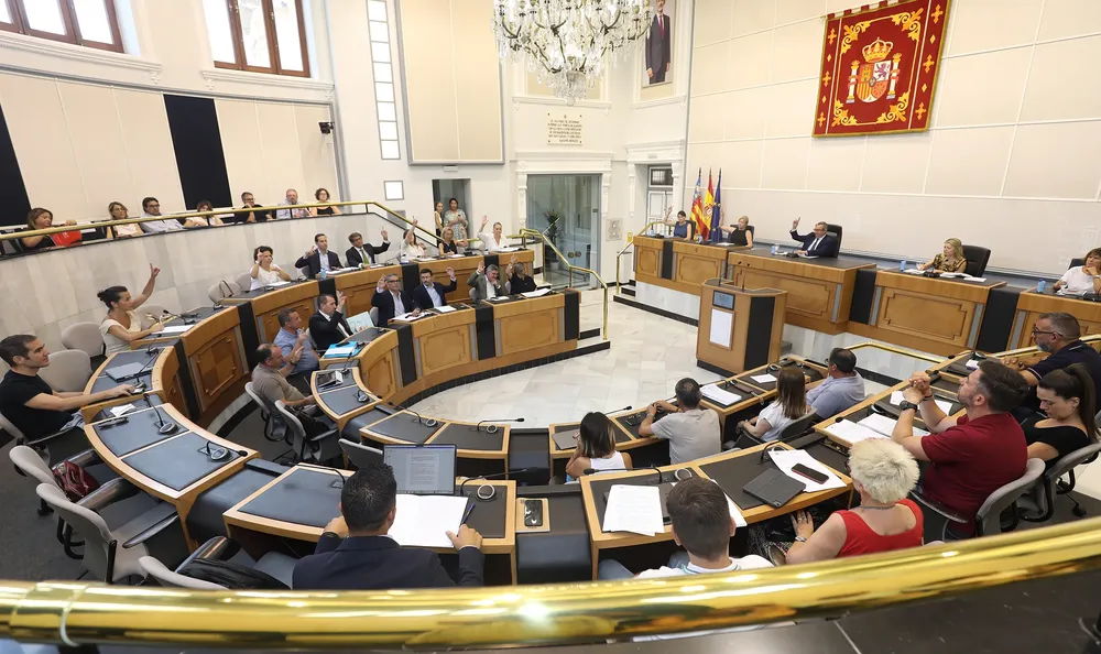 PLENO DIPUTACION DE ALICANTE 14 JULIO 2025