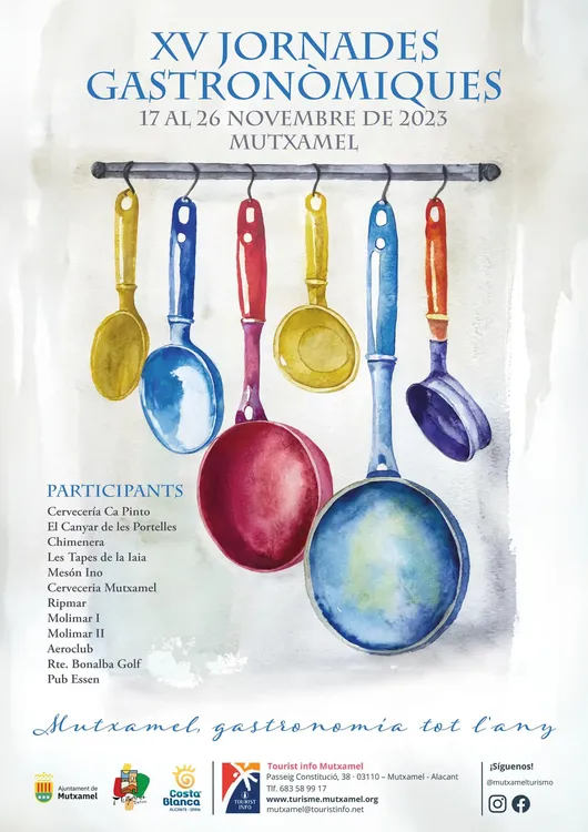 jornadas gastronomicas 2023 mutxamel