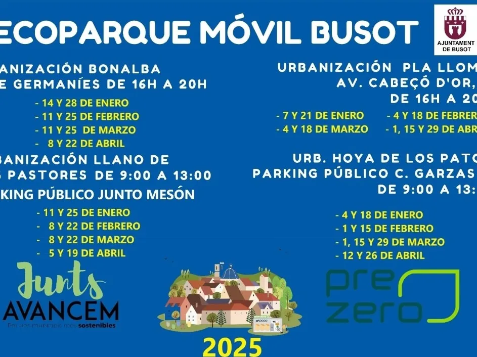 ECOPARQUE MOVIL BUSOT  2025