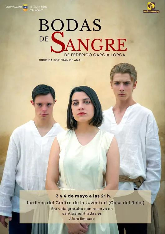 BODAS DE SANGRE NOS MOVEMOS SANT JOAN 2024 CARTEL
