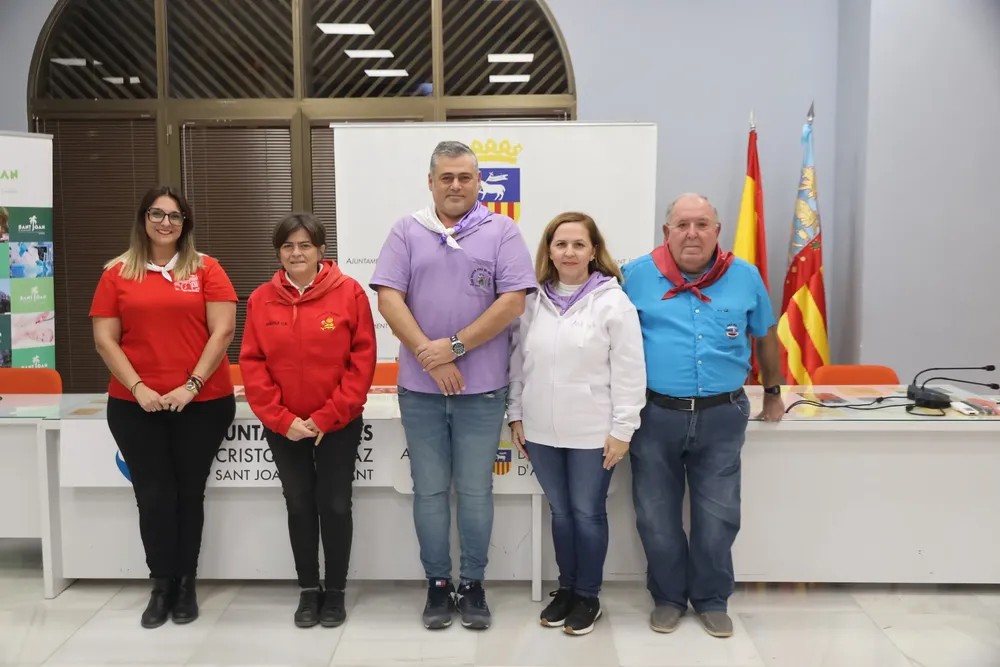 NUEVA JUNTA DE PEÑAS SAN JUAN 2023 PRESIDENTE LUIS SABATER