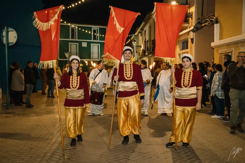 CABALGATA DE REYES MAGOS MUTXAMEL 2024 EMISARIOS REALES