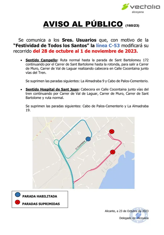 BUS CEMENTERIO EL CAMPELLOO 2023