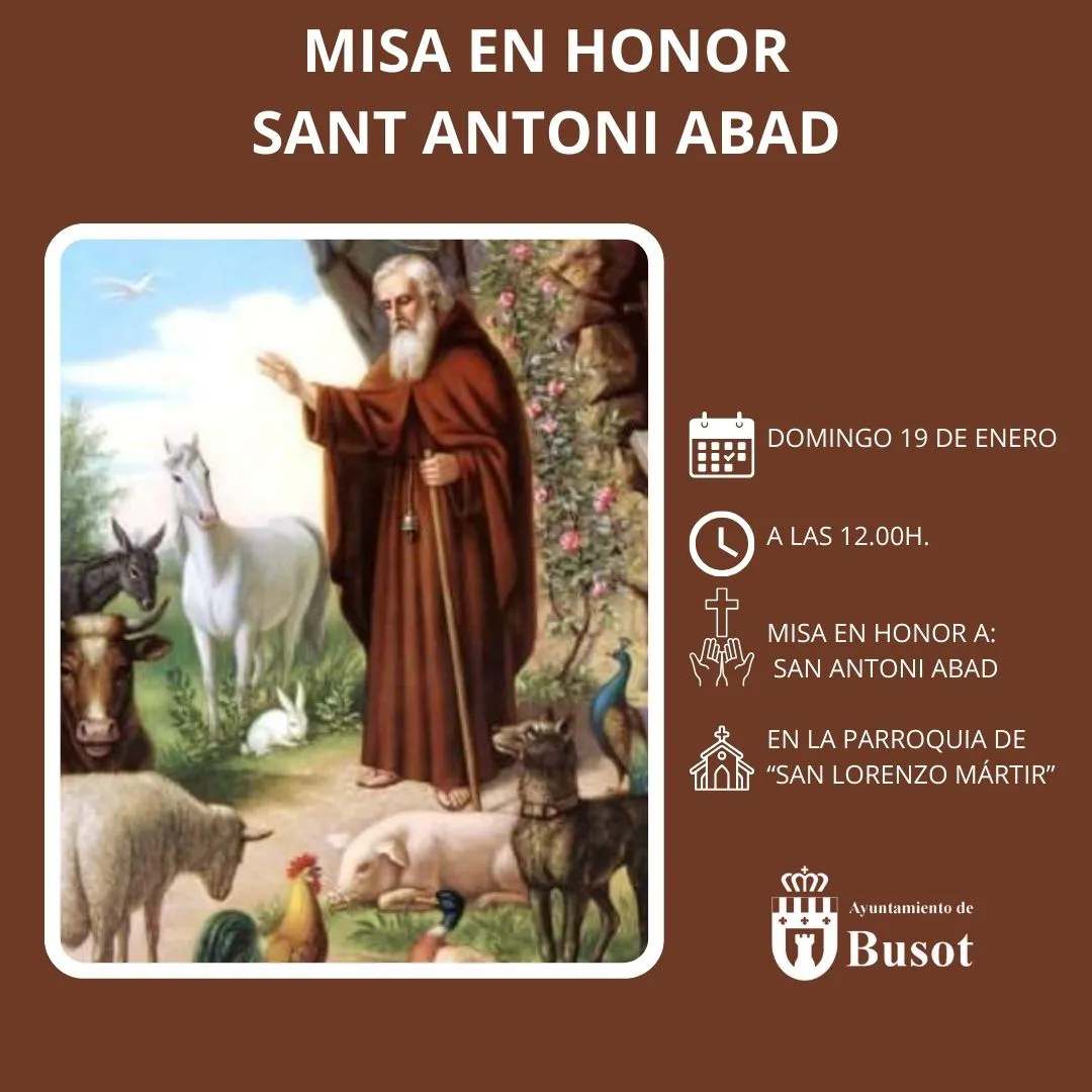 SAN ANTONIO ABAD BUSOT 2025 CARTEL