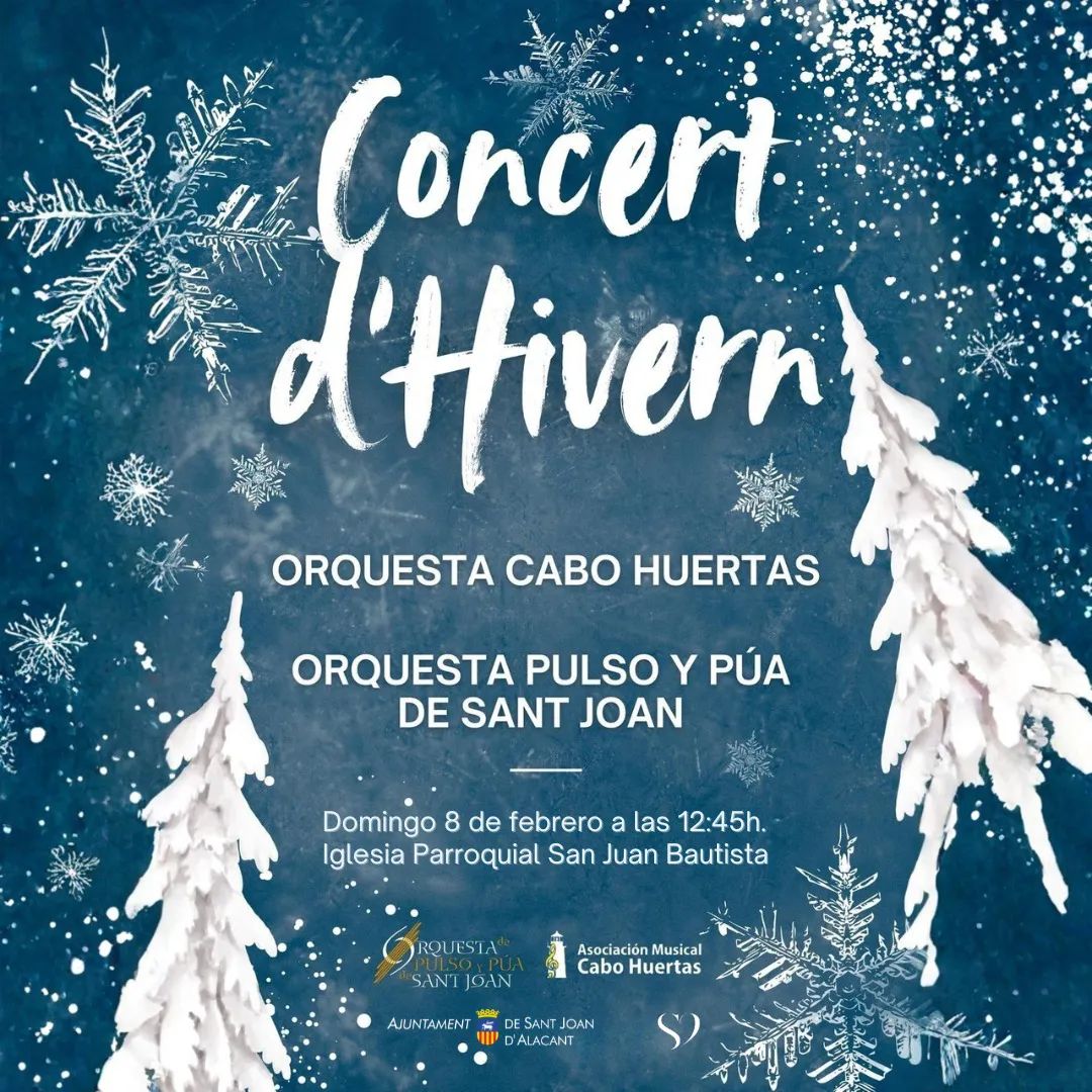 CONCIERTO INVIERNO ORQUETA PULSO Y PUA SAN JUAN CARTEL 2026