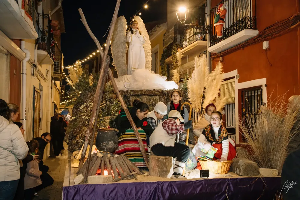 CABALGATA DE REYES MUTXAMEL 2024 ANGEL
