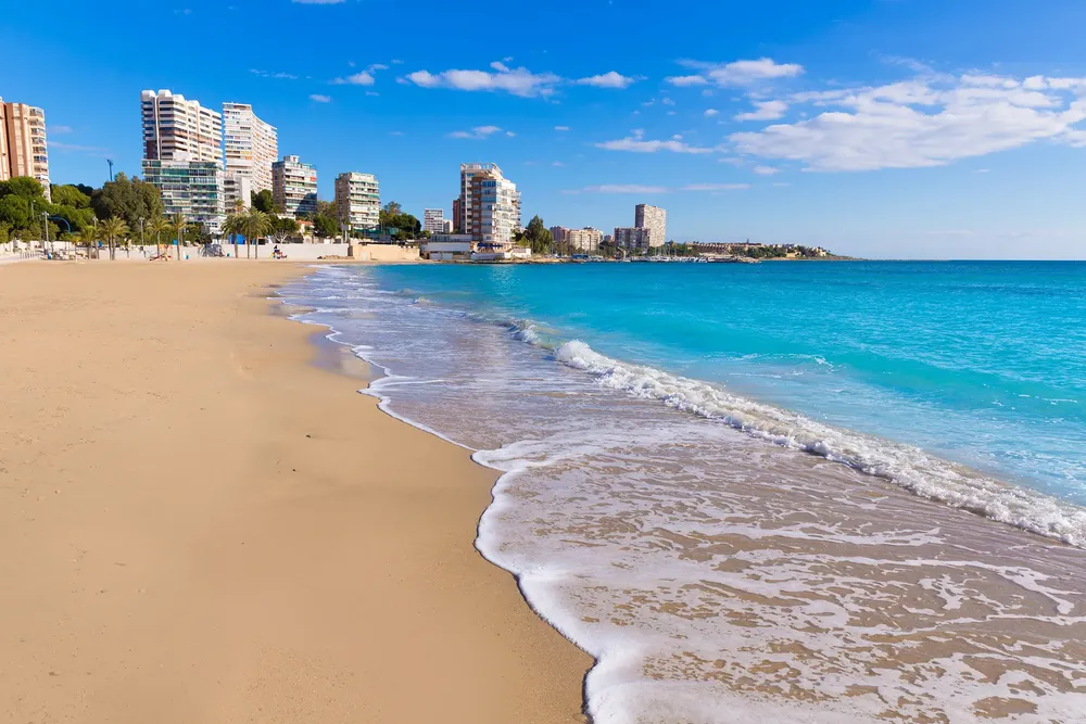 PLAYA DE LA ALBUFERETA ALICANTE 2021