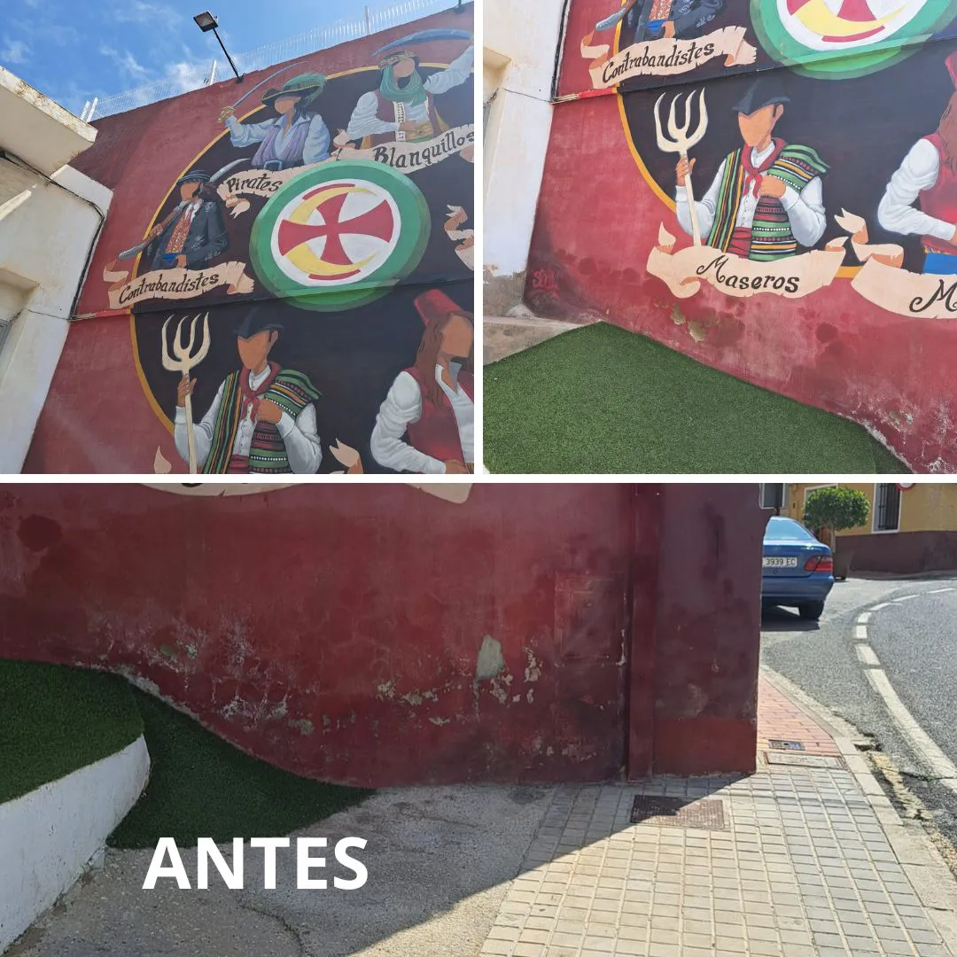 MURAL MOROS Y CRISTIANOS BUSOT 2025 FOTO 2