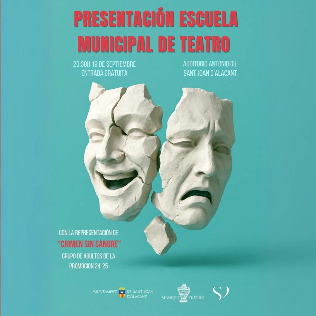 PRESENTACION ESCUELA MUNICIPAL DE TEATRO SAN JUAN CARTEL