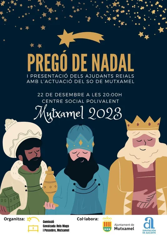 CARTEL PREGON NAVIDAD 2023