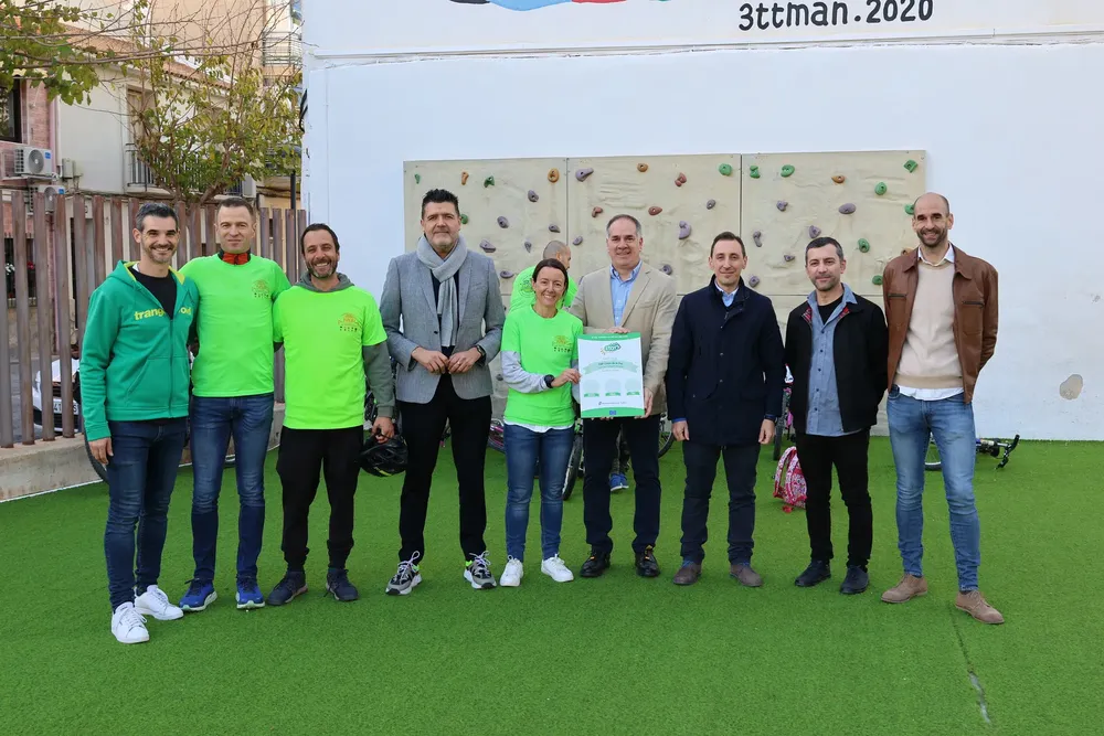 El colegio Cristo de la Paz renueva el Nivel Plata de la Biciescuela 2024